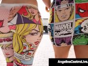 Thick Latina Angelina Castro & Virgo Peridot Suck On A BBC! 2/16