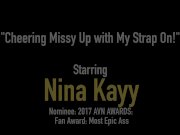 Big Butt Nina Kayy & Missy Martinez Fuck With Strap On Cock! 1/16