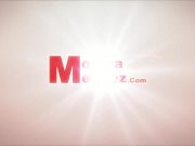 See Monica Mendez on workout displaying her big boobs 1/16