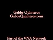 MexiMilf Gabby Quinteros Dick Bangs Tongue, Mouth & Cheeks! 16/16