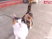 LETSDOEIT - Tiny Amateur Latina Teen Seduced and Fucked Hard By Local Guy 5/16