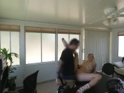 LOAN4K. Allie tells she is a stripper so why loan agent gets horny 16/16