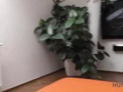 HUNT4K. Young blonde miss hates her lover so why sells shaved pussy 2/16