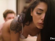 Deeper. Gina Valentina Gets More Than a Tip 9/16