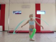 Teen sexy gymnast absolutely nude in front of the camera! 1/16