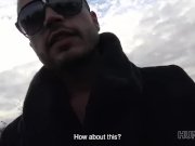 HUNT4K. Man should watch how his girlfriend has sex for money 1/16