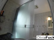 Pierced Olivia washes off after a long day 7/16