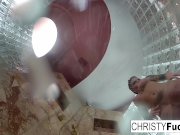 Hot Shower BTS Fun With Christy, Dahlia and Ivan 12/16