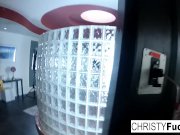 Hot Shower BTS Fun With Christy, Dahlia and Ivan 2/16