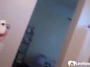 Blondie with a cute tattoo gets stark naked 7/16