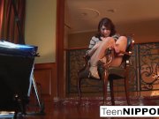 Shy teen fingers her pussy for the camera 3/16