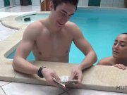 HUNT4K. Poor cuckold should watch how rich guy owns his girlfriend 2/16