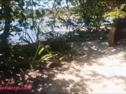 HD Thai teen heather goes atving in paradise and gets huge throatpie in qua 7/16