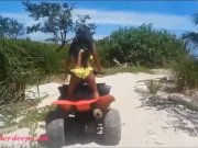 HD Thai teen heather goes atving in paradise and gets huge throatpie in qua 8/16