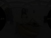 Brunette Wets Her Yoga Pants