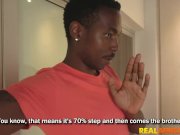 Chubby African Fucked by Stepbrother 7/16