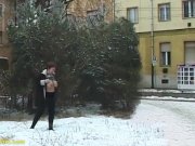 bbw milf peeing in public 16/16