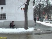 bbw milf peeing in public 8/16