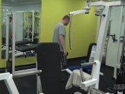 HUNT4K. Good amount of cash makes gym bunny horny like never before 15/16