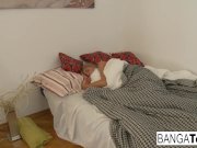 Tan blonde teen wants the cum all over her pretty face 4/16