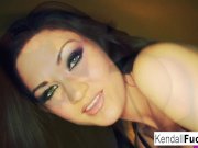 Kendall does a sexy tease with stock fetish feel to it 4/16