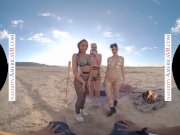 Naughty America - VR you get to fuck 3 chicks in the desert 3/16