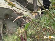 Blonde Pissing Under The Bridge 4/16