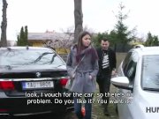 HUNT4K. Couple has no money for car so why teen redhead undresses 6/16