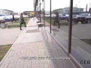 Debt4k. Lovely redhead Alice Klay should suck and ride dick of loan collect 3/16