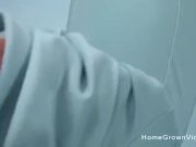 Horny blonde just wants a big cock stuffed in her mouth 2/16