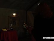 Young Lesbian Slave Gets Her Back Whipped Hard By Dominant Mistress 11/16