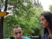 HUNT4K. Cocu regarde comment sa petite amie Liliane baise pour 1/16