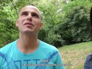 HUNT4K. Cocu regarde comment sa petite amie Liliane baise pour 5/16