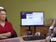 VIP4K. La rousse Isabella Lui avec des enormes sirenes a des relations 3/16
