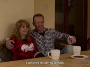 DADDY4K. Handsome stepdad has FFM threesome with stepdaughters Eveline 1/16