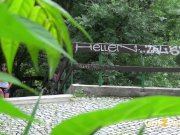 Babe Enjoys Pissing In Public 2/16