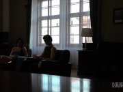 HUNT4K. Hunter buys expensive ring for hot brunette Erica Black and bangs 10/16