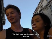 HUNT4K. Hunter buys expensive ring for hot brunette Erica Black and bangs 7/16