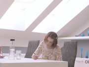 OLD4K. All natural Marina Visconti rides boner of older partner 1/16