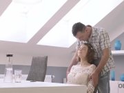 OLD4K. All natural Marina Visconti rides boner of older partner 2/16