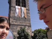 HUNT4K. La encantadora morena Madelina Dee le pregunta 4/16