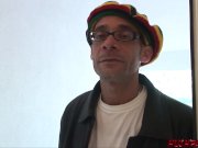 Babe Megan Monroe seduced by monster cock and hammered 1/16