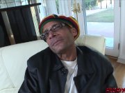 Babe Megan Monroe seduced by monster cock and hammered 3/16