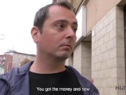 HUNT4K. Passionate sex for money ends with huge load of sperm 3/16