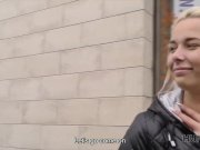 HUNT4K. Passionate sex for money ends with huge load of sperm 4/16