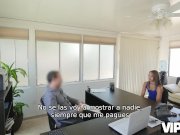 VIP4K. El agente está listo para darle crédito al bebé después de tener sex 2/16