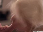 Blonde Honey Sucking And Licking Cock 13/16