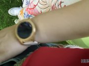 HUNT4K. Outdoor sex for cash makes happy hunter, girl, and her man 11/16