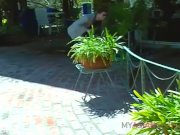 Ebony and asian girls play with mega dildo 4/16