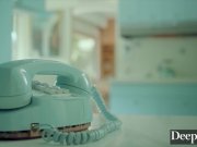 Deeper. Ashley Red Gags on a Huge Black Dick for her Husband 1/16